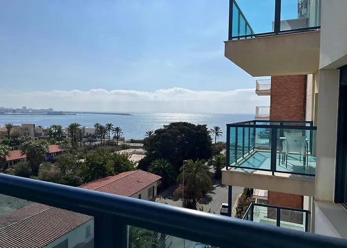 Beautiful Sea View Close To With Pool Apartment Torrevieja